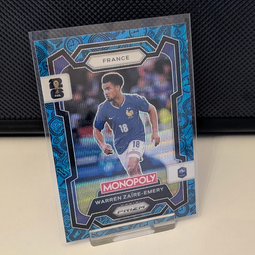 Warren Zaïre-Emery 2026 Panini Prizm Blue Wave