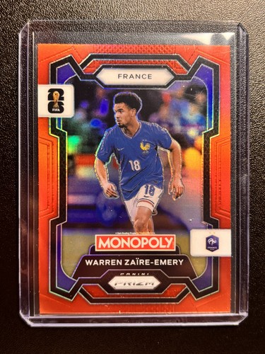 Warren Zaïre-Emery 2026 Panini Prizm Red Wave