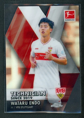 Wataru Endo 2021 Topps Chrome