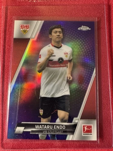 Wataru Endo 2021 Topps Chrome Bundesliga /299
