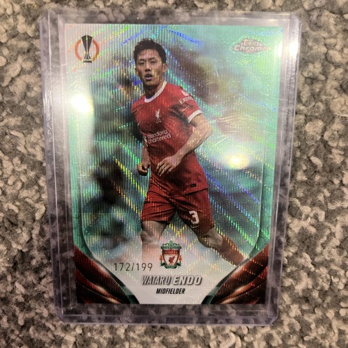 Wataru Endo 2023 Topps Chrome Parallel /199