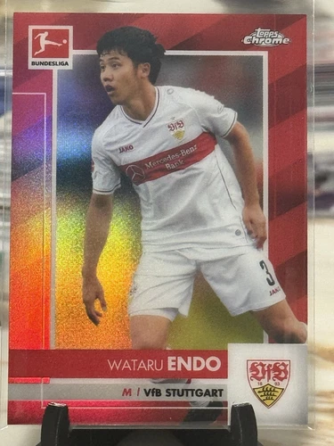 Wataru Endo 2020 Topps Chrome Red /10