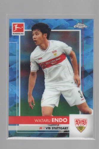 Wataru Endo 2020 Topps Chrome Sapphire Refractor