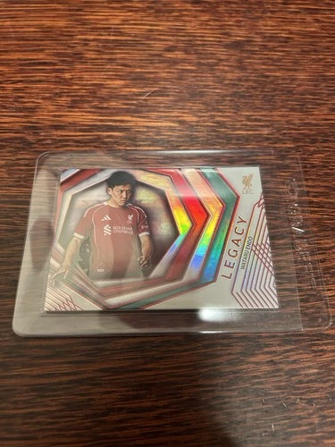 Wataru Endo 2025 Panini Futera Platinum Red /9