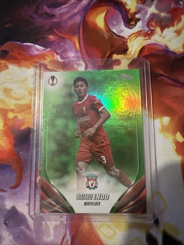 Wataru Endo 2023 Topps Liverpool FC /199