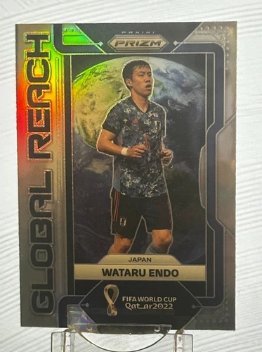 Wataru Endo 2022 Panini Prizm World Cup Silver Prizm