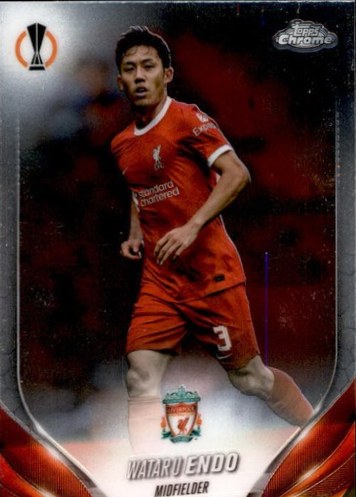 Wataru Endo 2023 Topps Chrome UCL #170