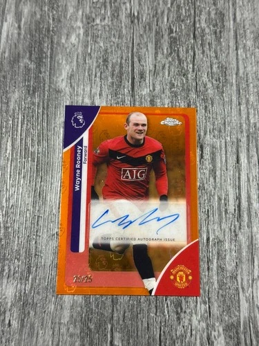 Wayne Rooney 2026 Topps Chrome Logofractor /25