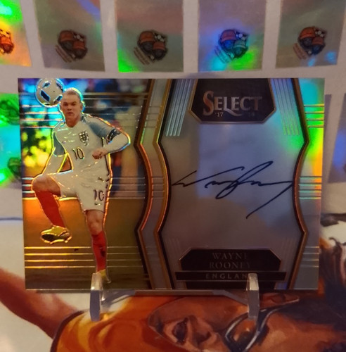 Wayne Rooney 2017 Panini Select Prizm
