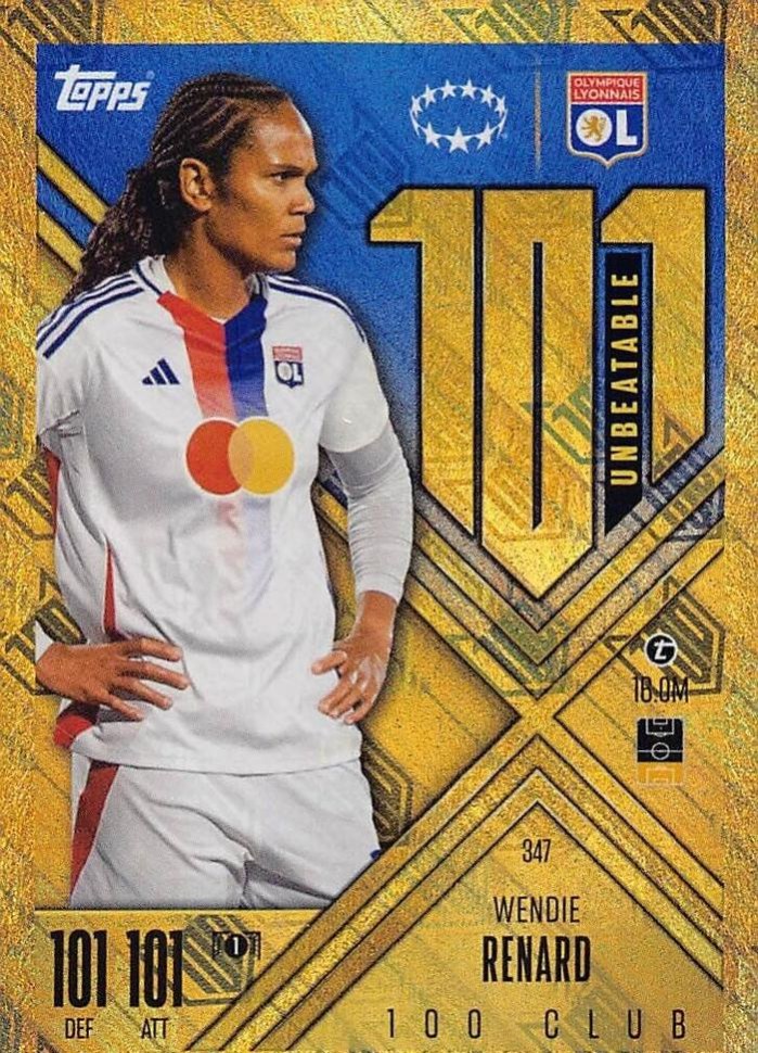 Wendie Renard 2024 Topps Match Attax UEFA Club Competitions Extra