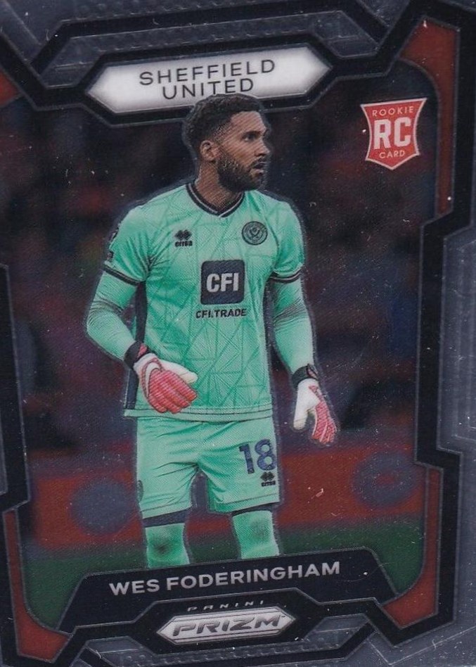 Wes Foderingham 2023 Panini Prizm Premier League