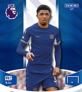 Wesley Fofana 2024 Panini Adrenalyn XL Premier League