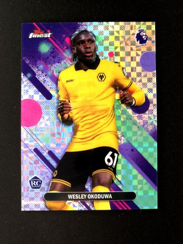 Wesley Okoduwa 2025 Topps Finest X-Fractor #100