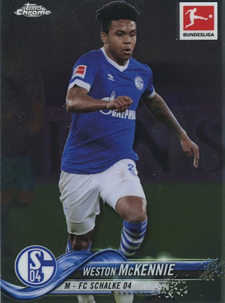 Weston McKennie 2018 Topps Chrome Bundesliga 61