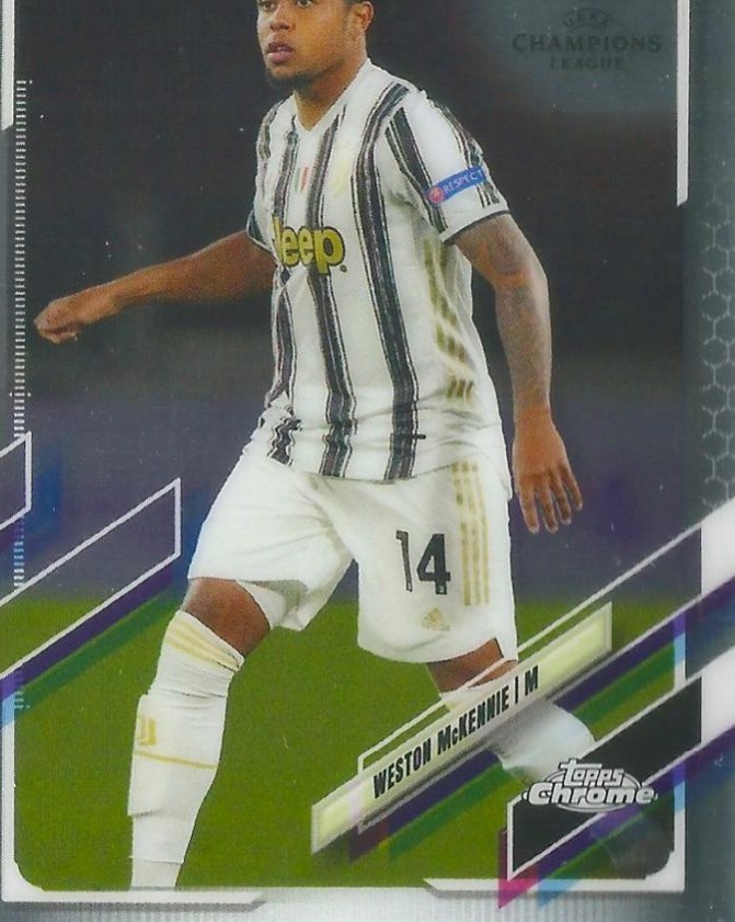 Weston McKennie 2020 Topps Chrome UCC 79