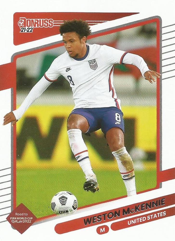 Weston McKennie 2021 Panini Donruss Soccer 167