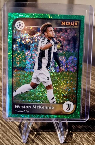 Weston McKennie 2025 Topps Merlin Chrome Diamond /99