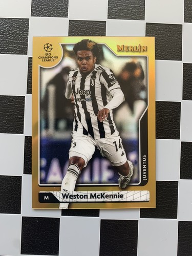 Weston McKennie 2021 Topps Merlin Chrome Gold /50