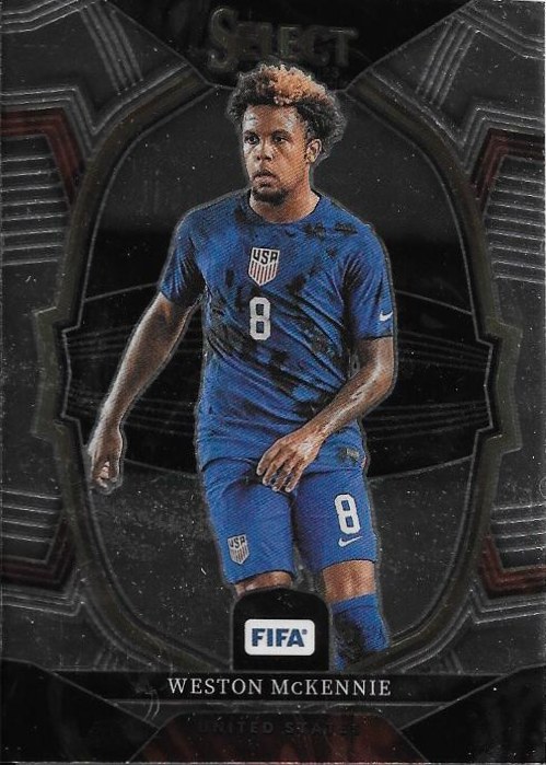 Weston McKennie 2022 Panini Select FIFA