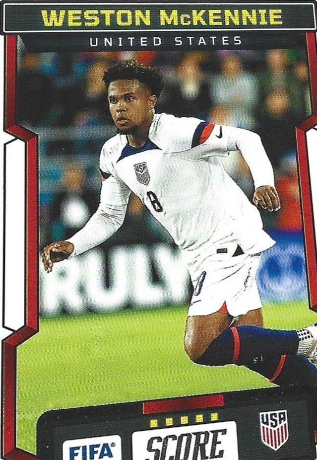 Weston McKennie 2023 Panini Score FIFA