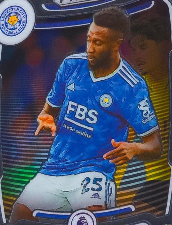 Wilfred Ndidi 2021 Panini Prizm Premier League 19