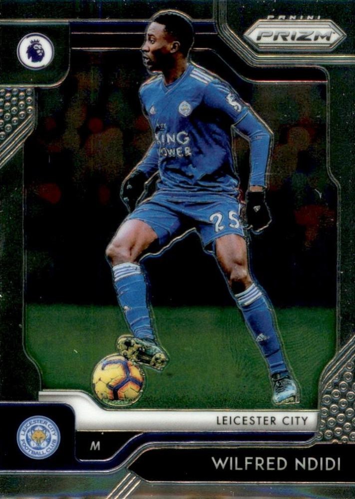 Wilfred Ndidi 2019 Panini Prizm Premier League 76