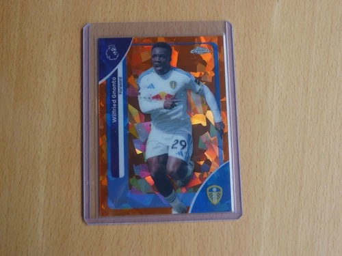 Wilfried Gnonto 2025 Topps Chrome Premier League Sapphire /25