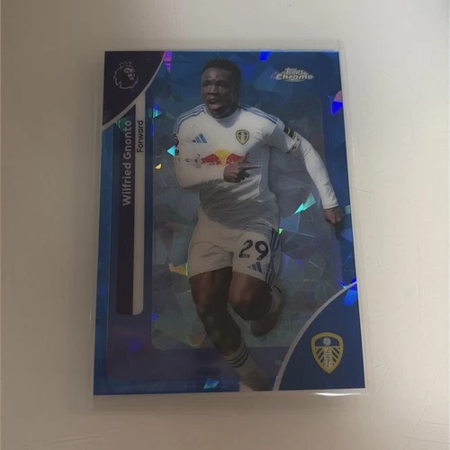 Wilfried Gnonto 2025 Topps Chrome Premier League Sapphire