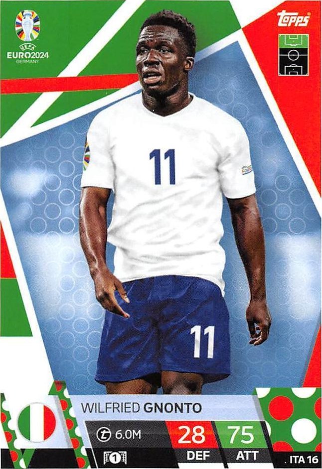Wilfried Gnonto 2024 Topps Match Attax UEFA EURO