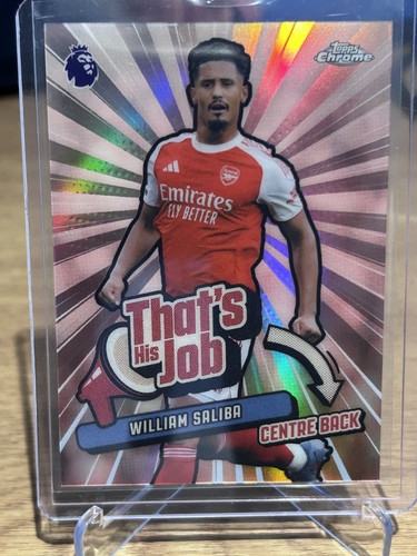 William Saliba 2026 Topps Chrome