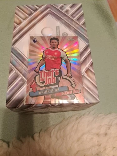 William Saliba 2026 Topps Chrome Premier League