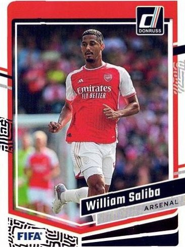 William Saliba 2023 Panini Donruss