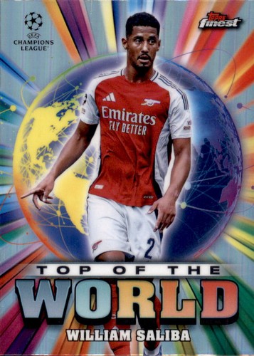 William Saliba 2024 Topps Finest