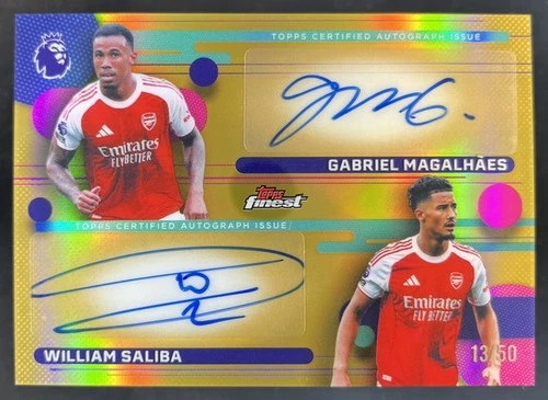 William Saliba 2026 Topps Finest
