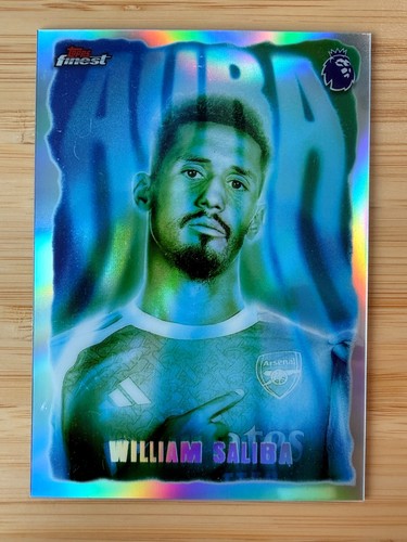 William Saliba 2026 Topps Finest 1:437