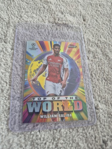William Saliba 2024 Topps Finest /50