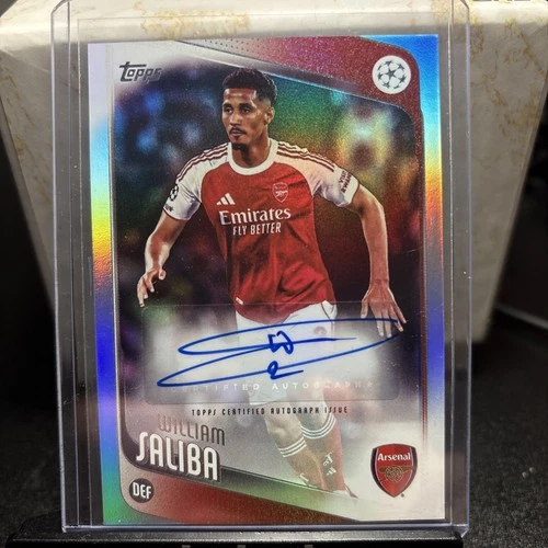 William Saliba 2025 Topps Flagship