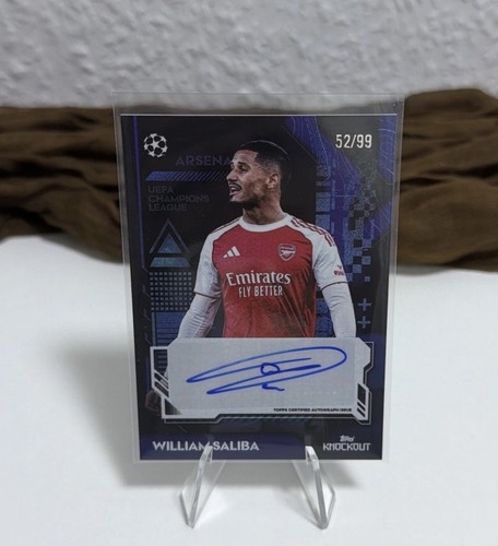 William Saliba 2025 Topps Knockout /99