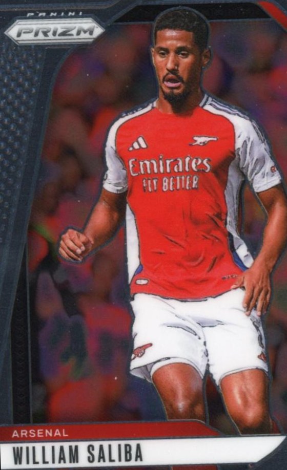 William Saliba 2024 Panini Prizm Premier League
