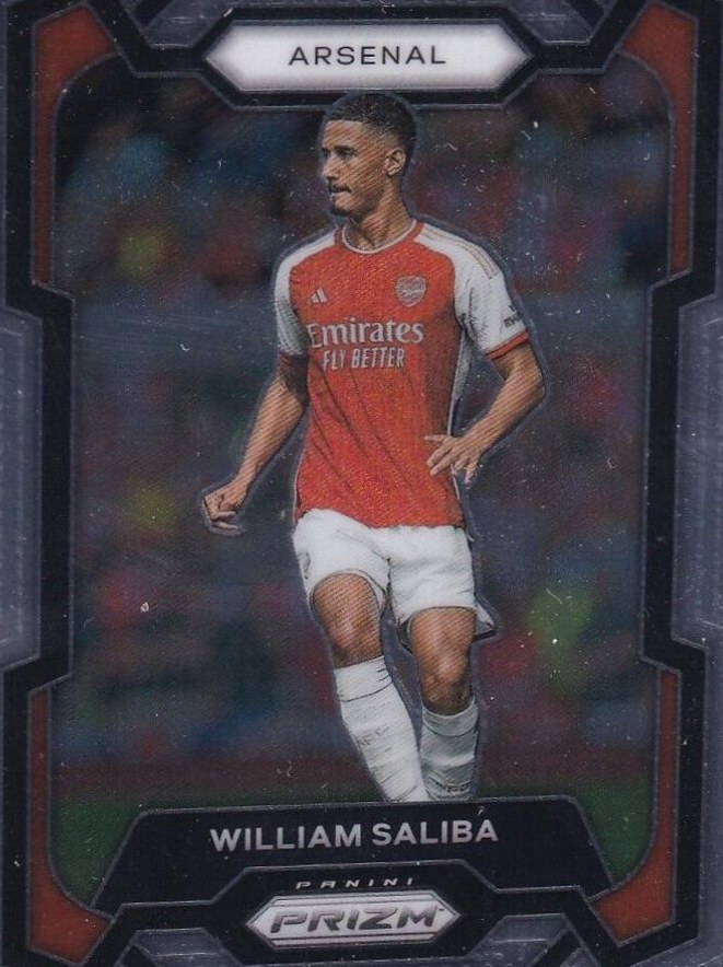 William Saliba 2023 Panini Prizm Premier League