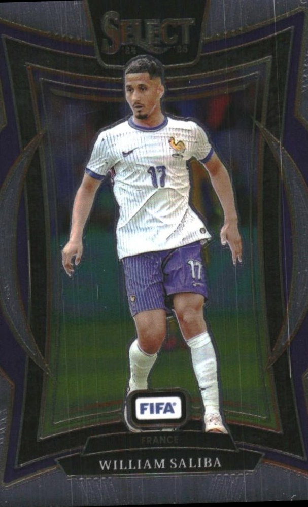 William Saliba 2024 Panini Select FIFA