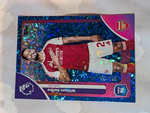 William Saliba 2025 Topps Premier League /150