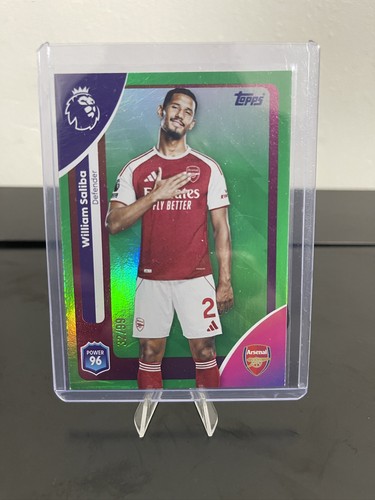 William Saliba 2025 Topps Premier League /99