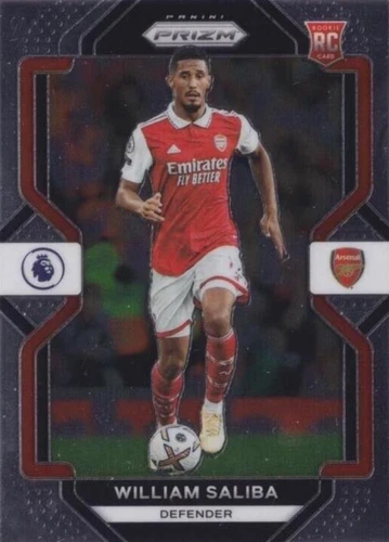 William Saliba 2022 Panini Prizm