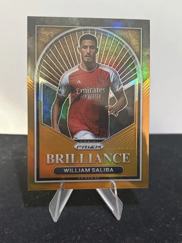 William Saliba 2023 Panini Prizm /25
