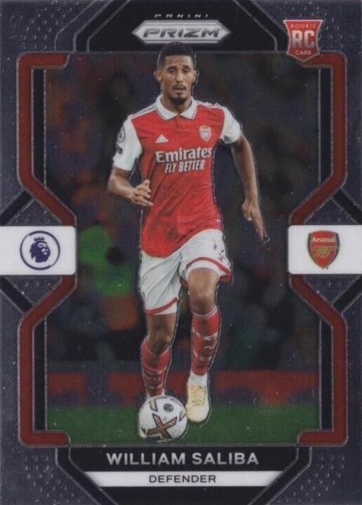 William Saliba 2022 Panini Prizm Premier League 167