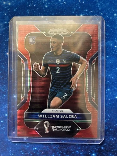 William Saliba 2022 Panini Prizm World Cup Qatar /99