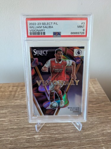 William Saliba 2023 Panini Select