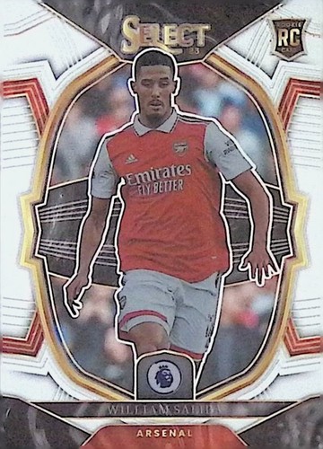 William Saliba 2022 Panini Select