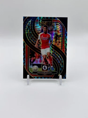 William Saliba 2024 Panini Select Dragon Prizm /48